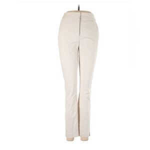 Zara Women's Straight Leg Pants in Cream